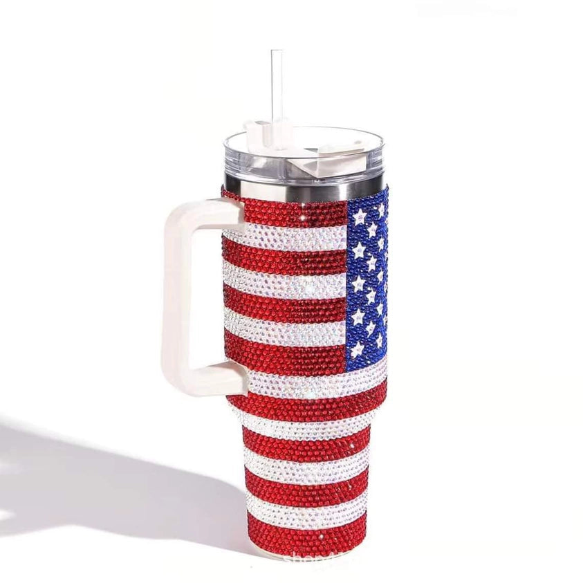 Americana Sequined Tumbler