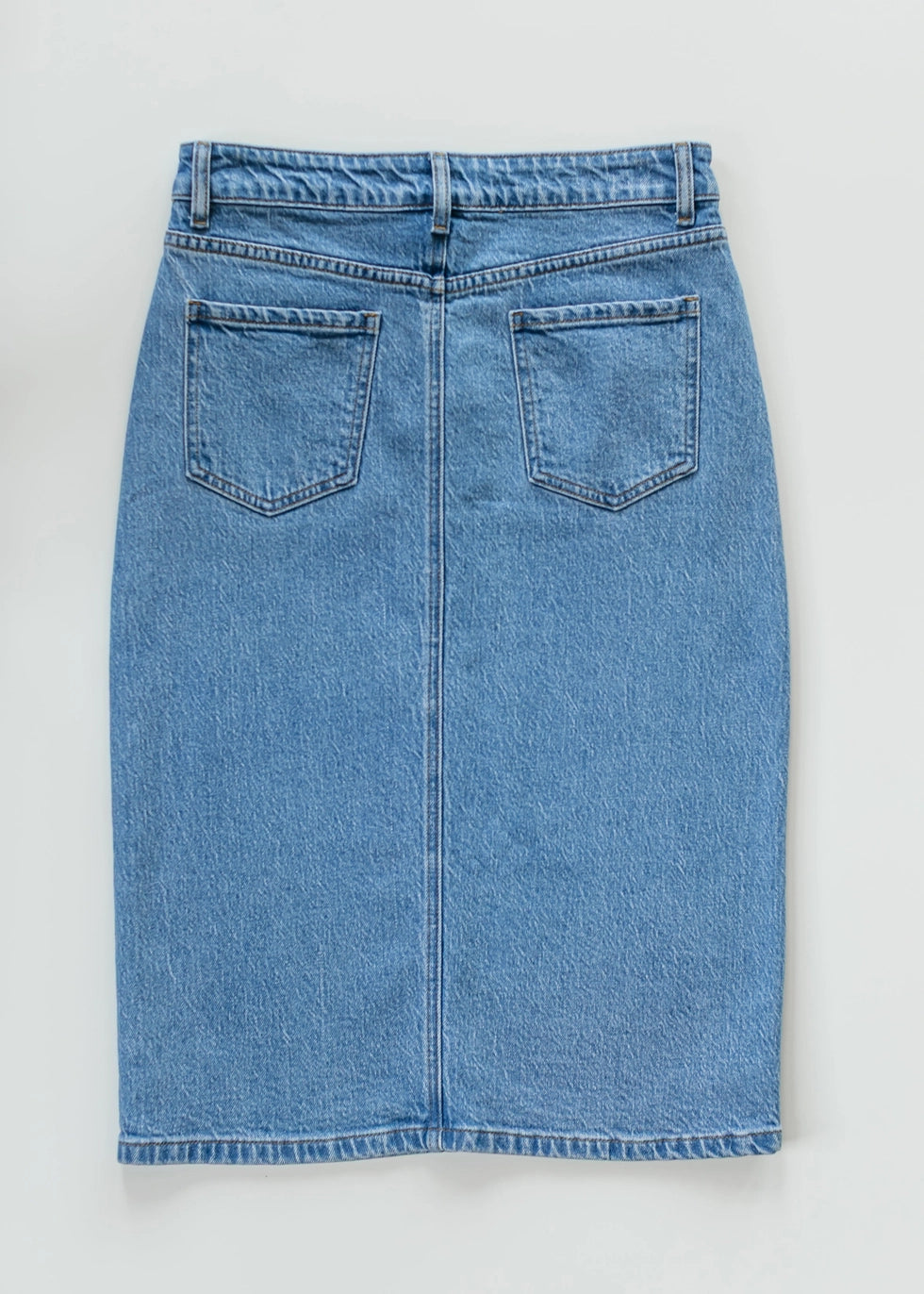 Taye Denim Skirt in Classic Wash