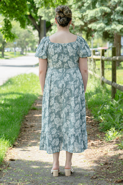 The Lettie in Tropical Green (FINAL SALE)