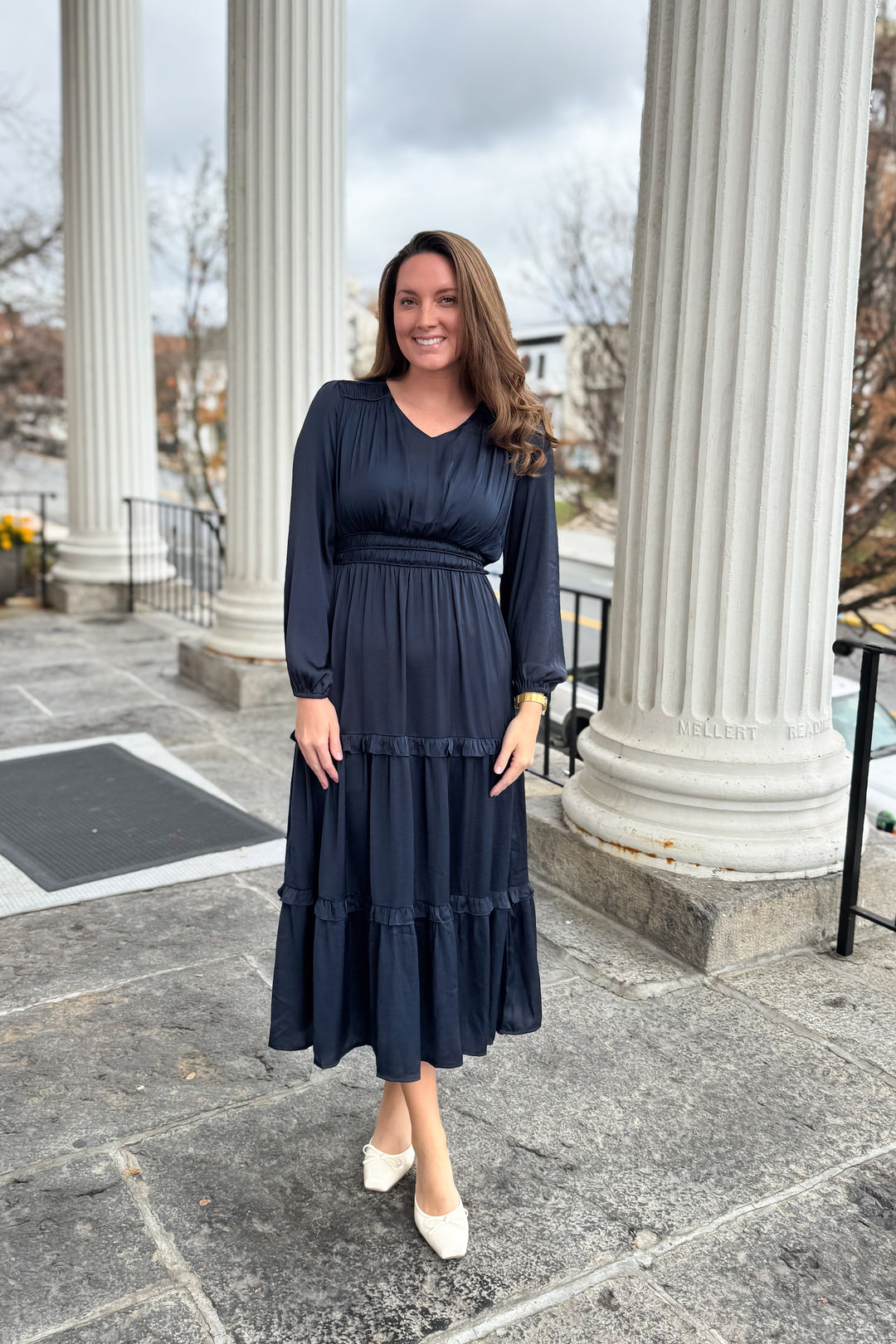 Jeans Casual Dresses For Moms Maxi Dresses Casual Dresses Virgo Boutique  Ireland Trendy Ocean Blue Linen