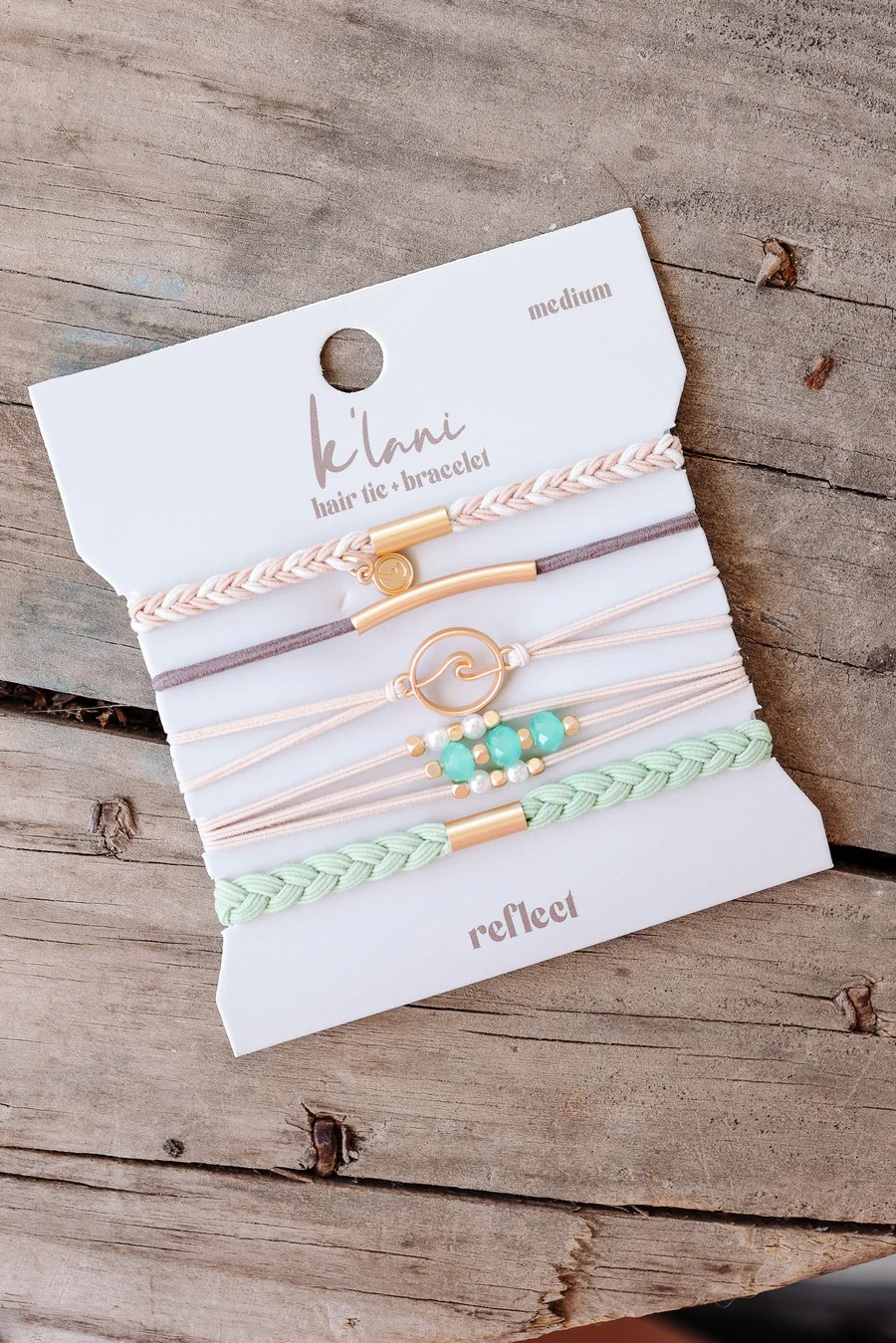 Reflect Hair Tie Bracelets