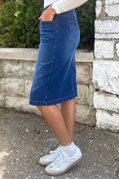 Classic Waistband Denim (Indigo)