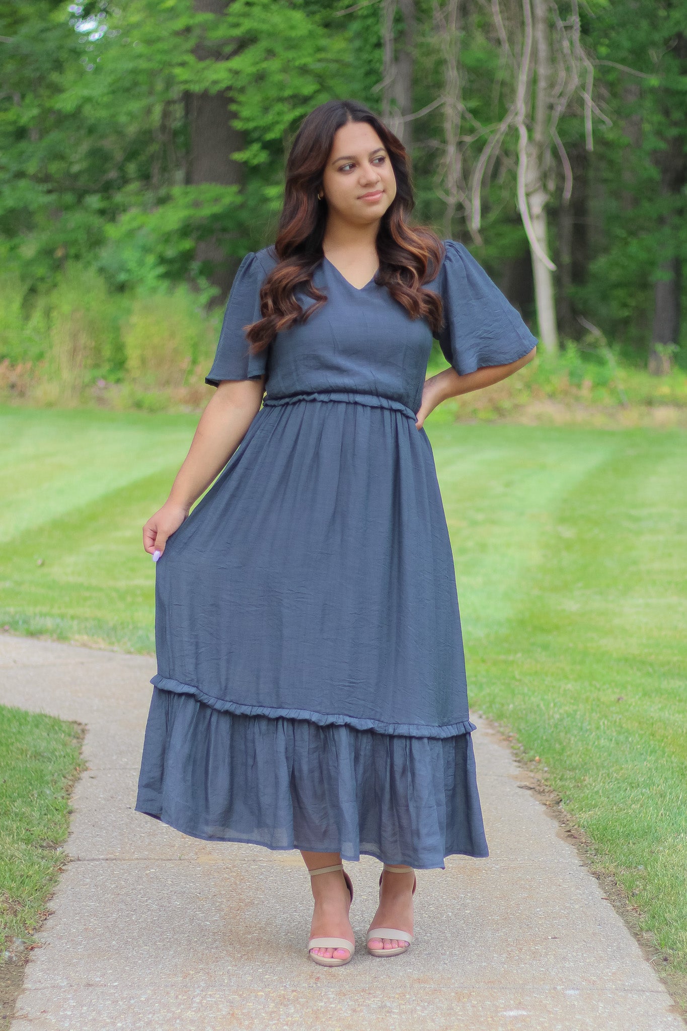 The Tess in Vintage Blue (Final Sale)