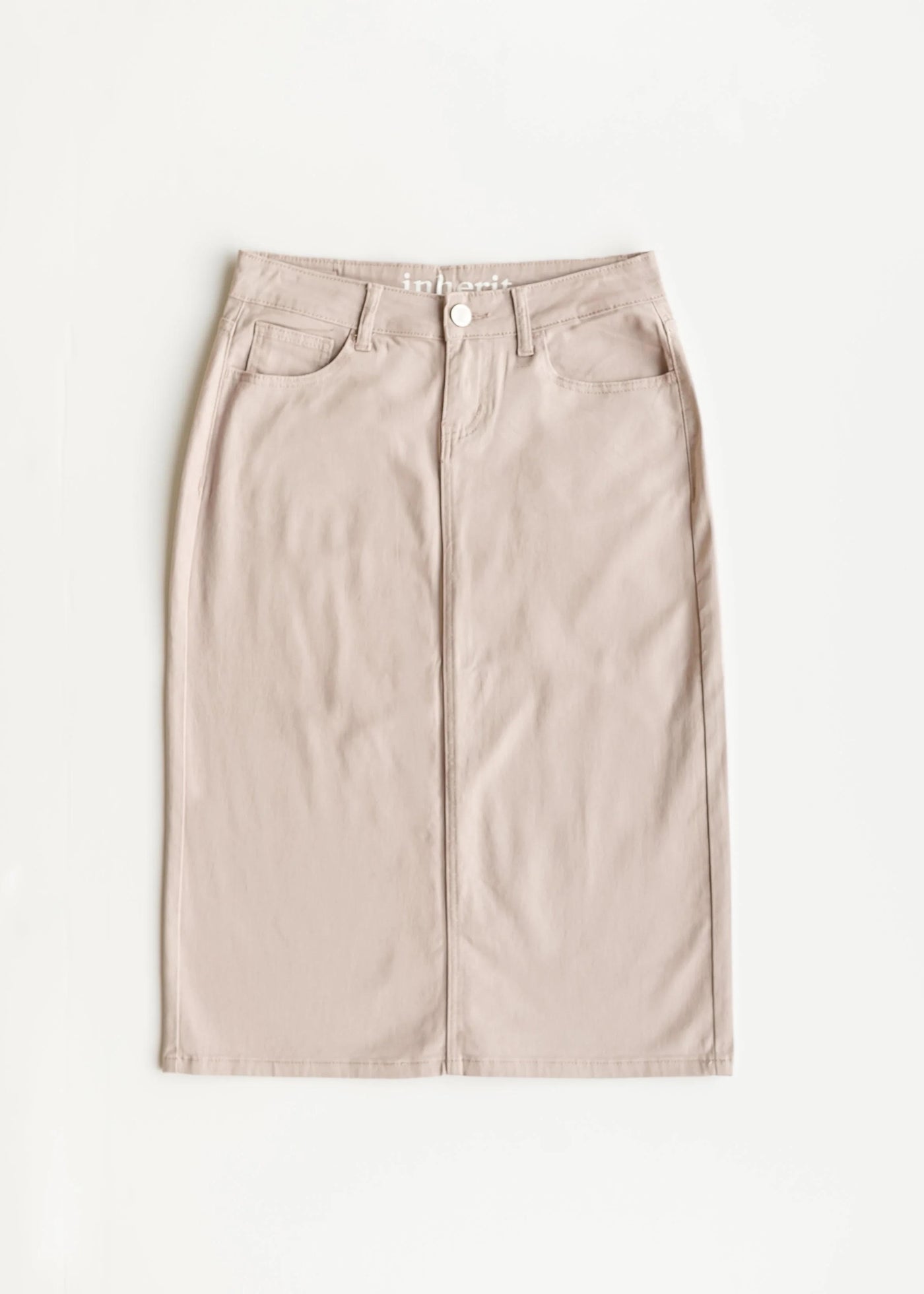 Taye Denim Skirt in Lilac