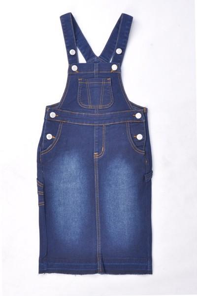 GIRLS Kylie Denim Overalls (DK. Indigo) - FINAL SALE