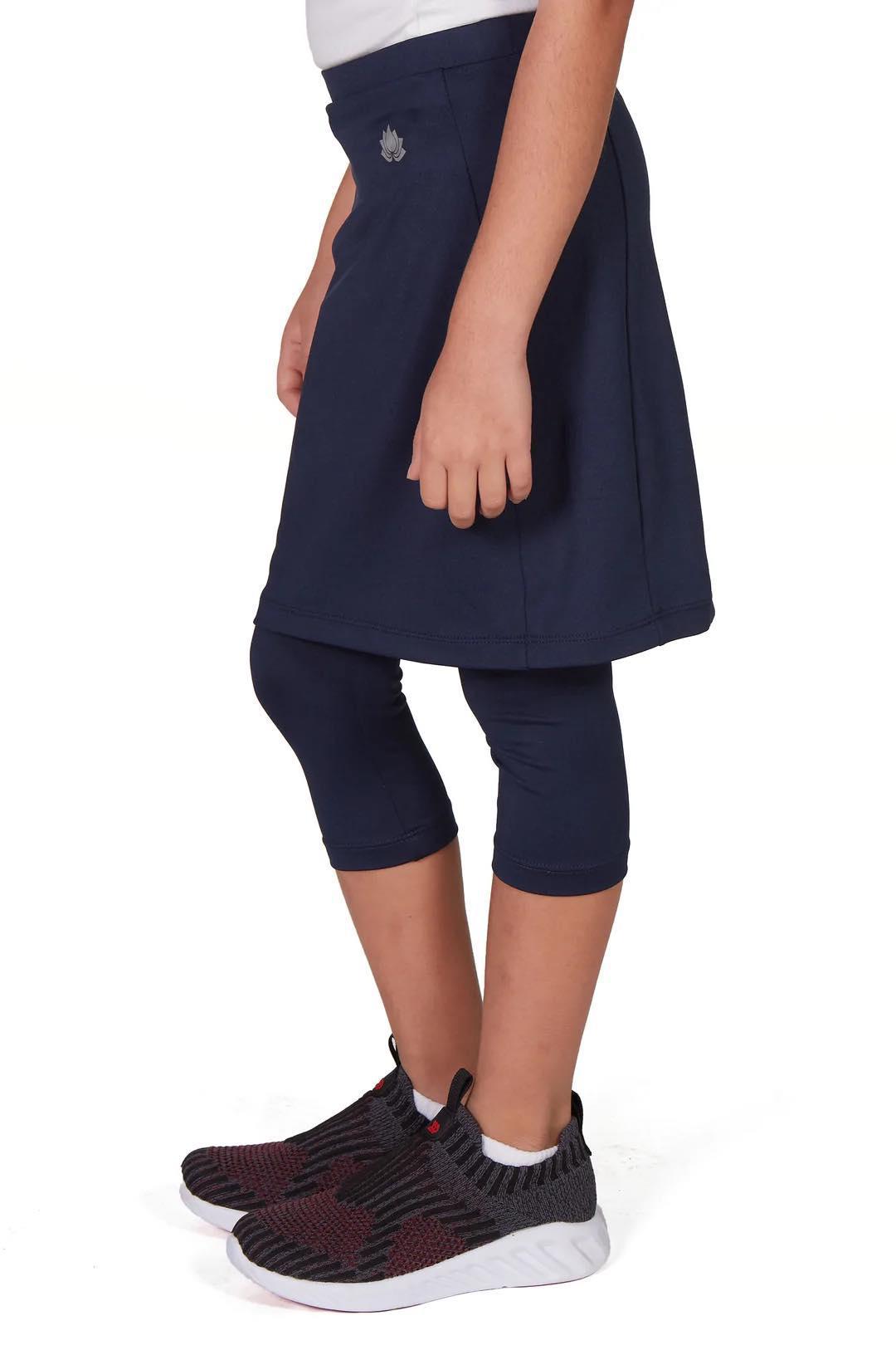 GIRLS Fit Snoga Athletic Skirt in Navy (Petite)