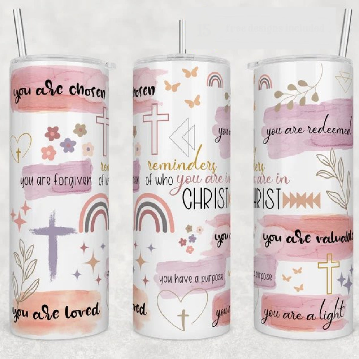 You Are Chosen Tumbler - Spring Edition