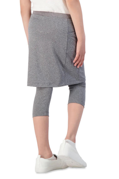 GIRLS Fit Snoga Athletic Skirt in Gray (Petite)