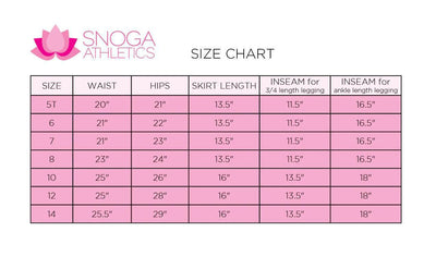 GIRLS Fit Snoga Athletic Skirt in Black (Petite)